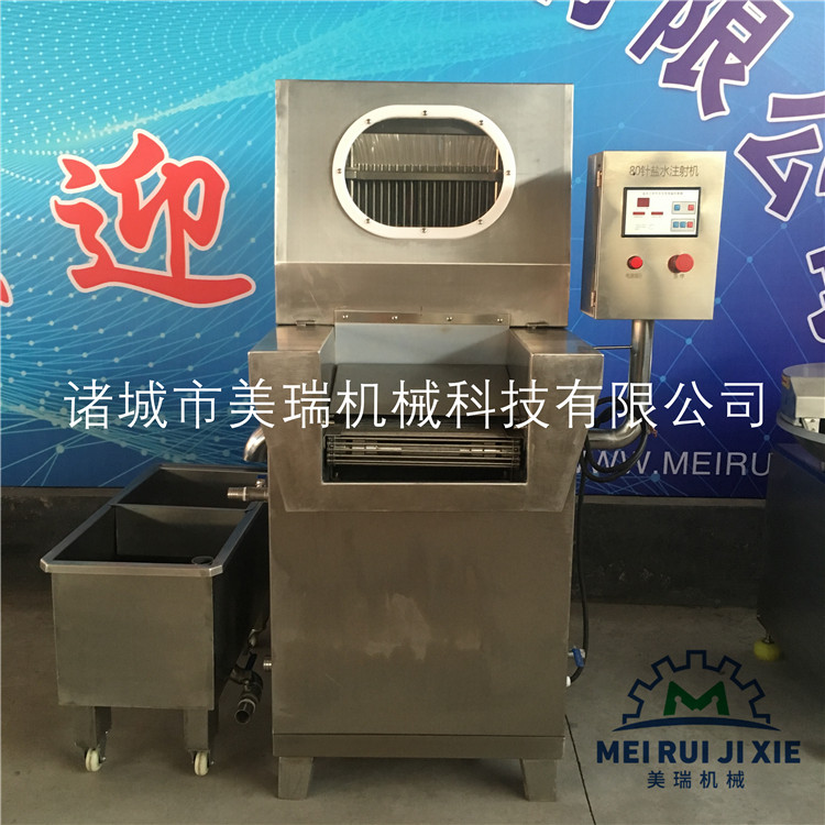 猪肉盐水注射机 80针盐水注射机 多功能腌肉机