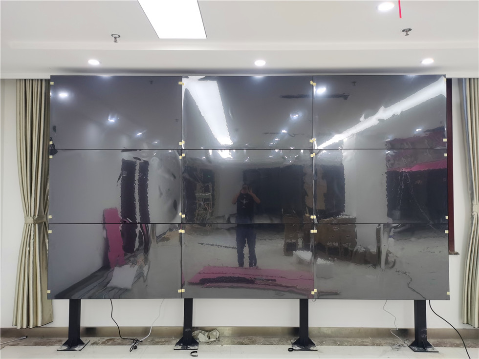 云敏视液晶拼接屏会议舞台大厅液晶背景墙大屏幕展示  液晶拼接墙  大屏显示