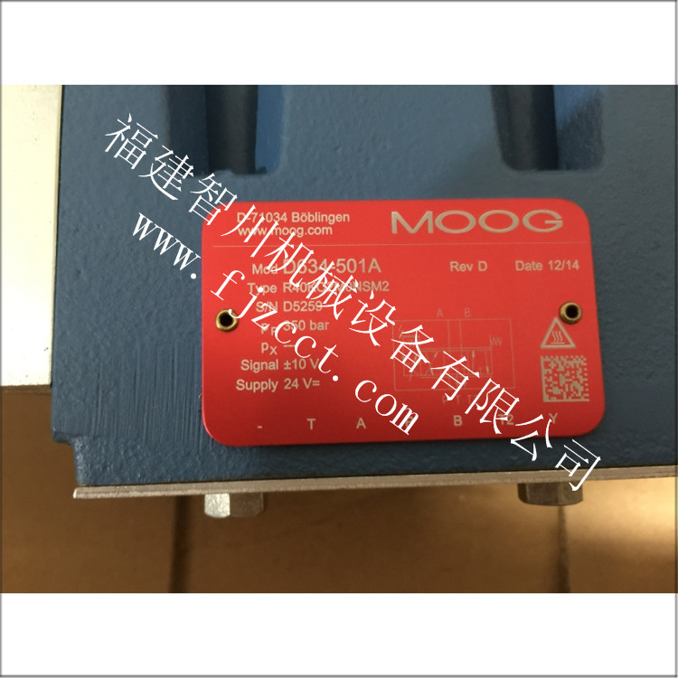 柱塞泵 MOOG产品现货全新原装 D634-501A&nbsp;&nbsp;电磁阀&nbsp;&nbsp;厦门供应
