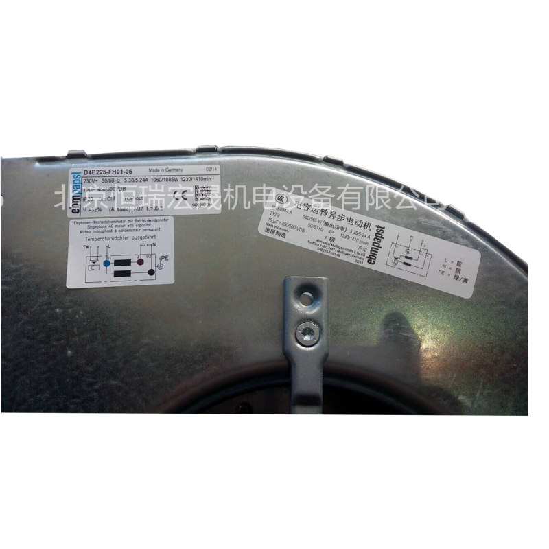现货ebmpapst离心风机 D4E225-FH01-06