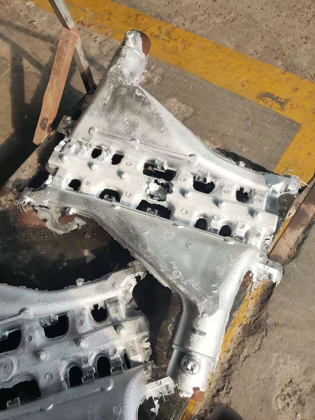 国产溪熙品牌高频自动振动落砂机专用清理设备  震动锤  振动器  振击锤