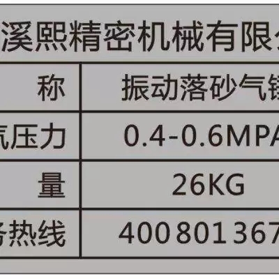 国产溪熙品牌高频自动振动落砂机专用清理设备  震动锤  振动器  振击锤