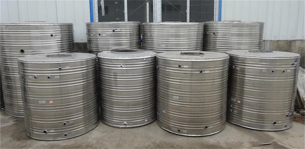 4吨圆形保温水箱 不锈钢水箱定制  圆形水箱  304不锈钢