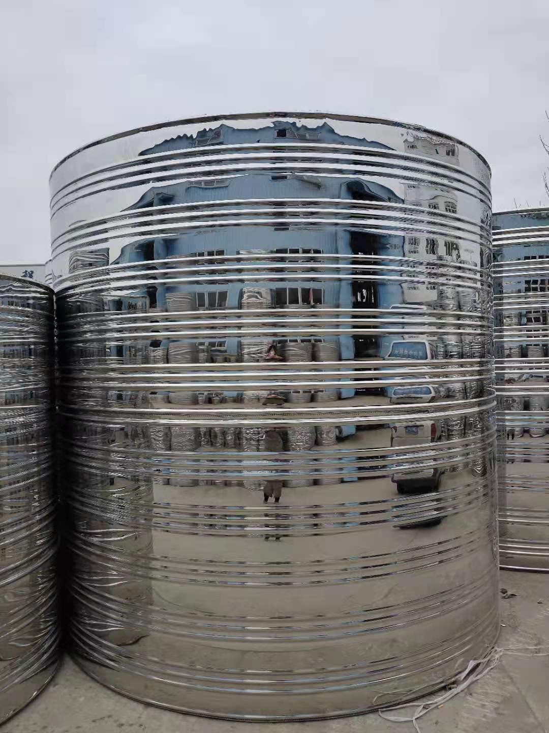 普森 南京不锈钢水箱 圆形保温水箱