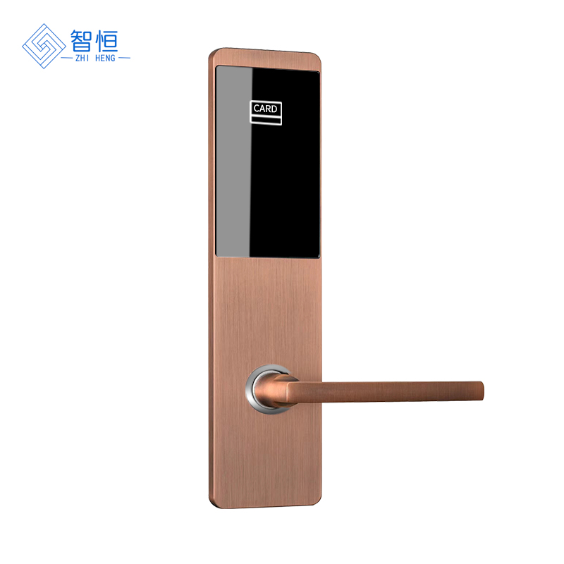 爱智达酒店刷卡锁 木门锁磁卡感应锁  宾馆电子门锁  宾馆锁  酒店磁卡锁