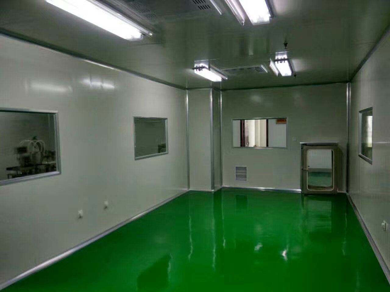 郑州市食品厂无尘车间隔断改造  食品厂净化车间装修  无尘车间装修  无菌车间净化