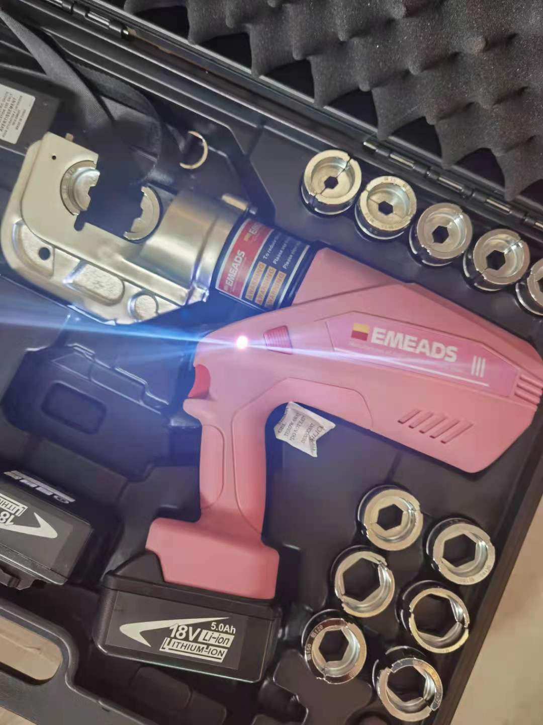 EMEADS原装 ECS-400充电式电动液压钳 压线钳