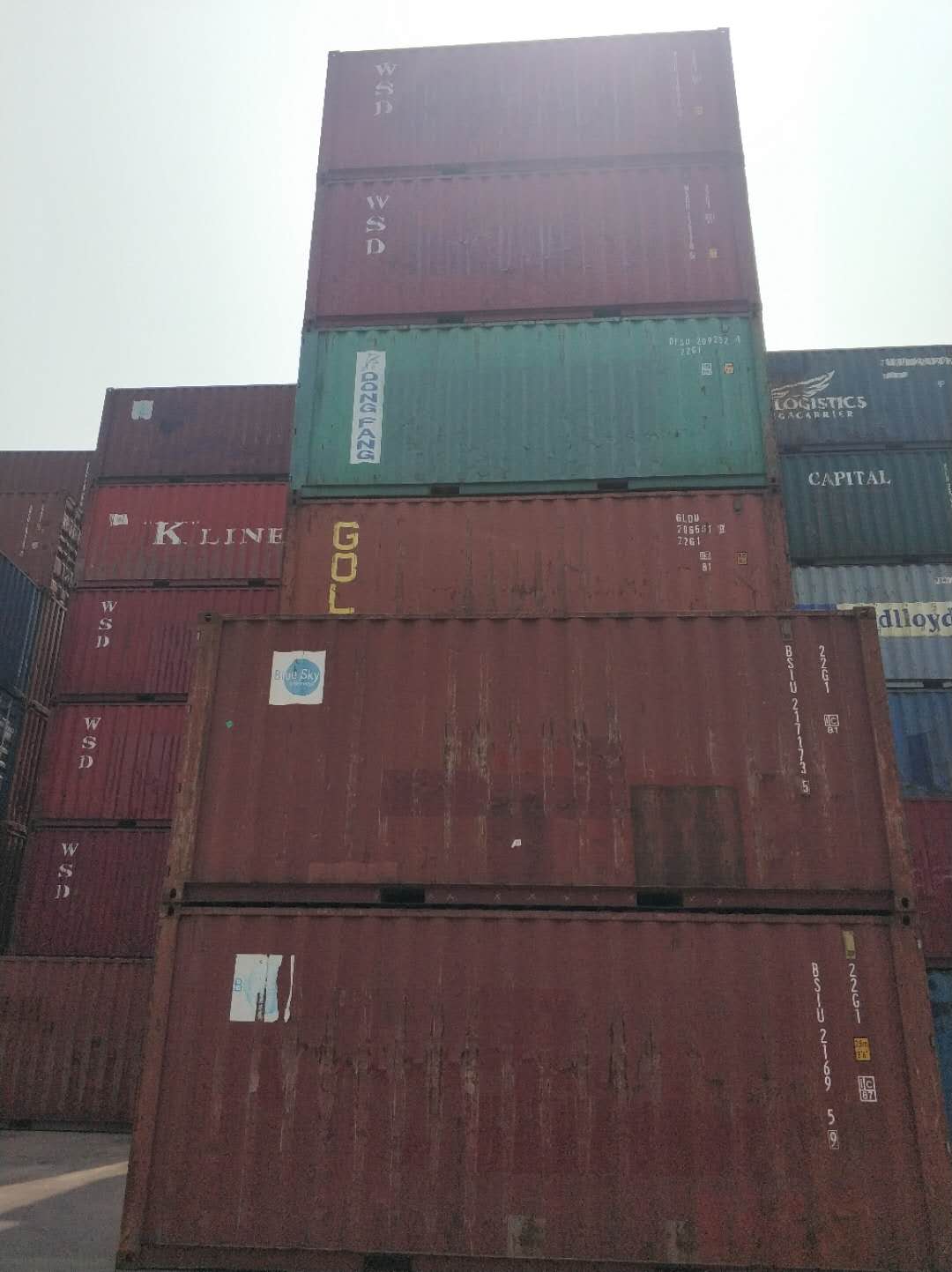 供应天津港口集装箱 量大从优 全新二手集装箱  冷藏集装箱  开顶集装箱