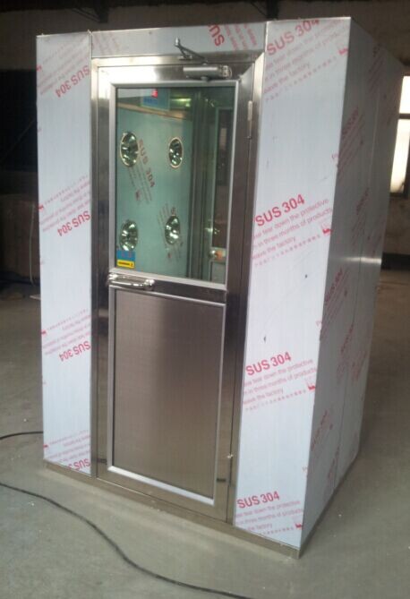 智能语音风淋室厂家 维斯特品牌sw-2f2 全不锈钢风淋室  双人风淋室供应