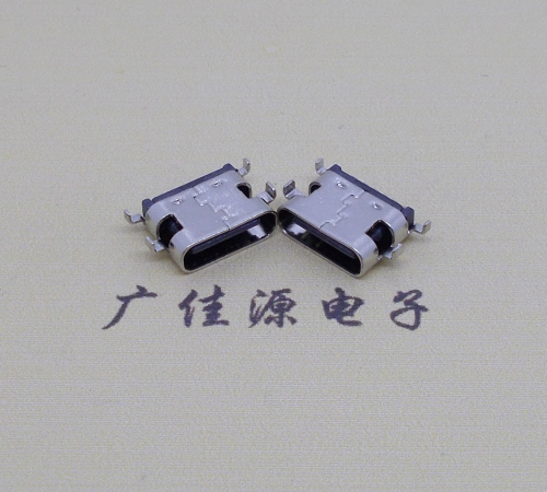 简易充电TYPE C6P母座沉板1.6mm接口  TYPE C 母座6P  TYPE C母座6P沉板  type c母座6p