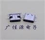 卧式板上型type c6p全贴母座连接器