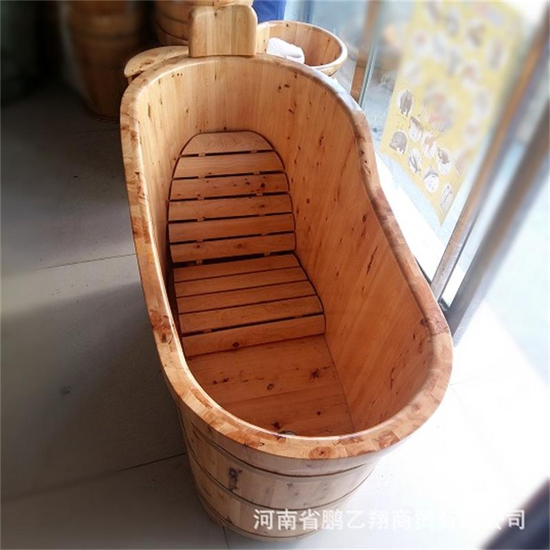 互惠 榫卯木桶浴桶 共赢未来  榫卯木桶浴缸  榫卯泡澡木桶  榫卯洗澡木桶