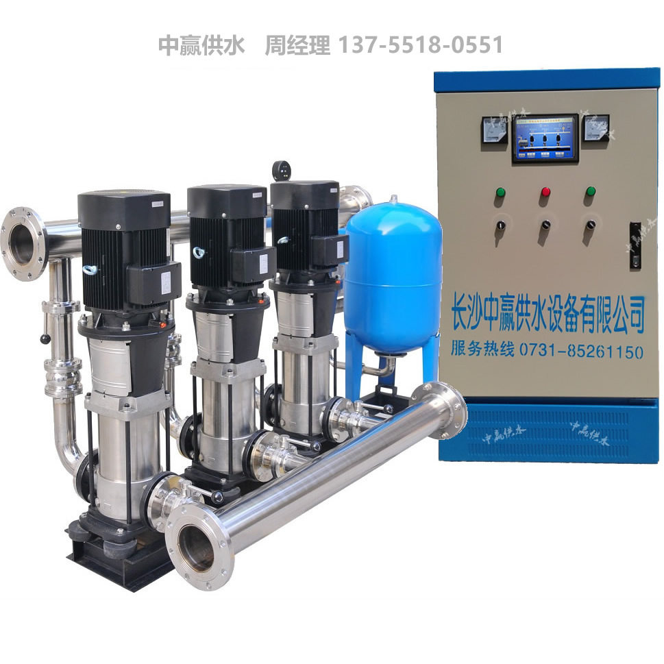 唐山市变频调速供水设备  无负压供水设备  变频恒压给水系统  箱式泵站