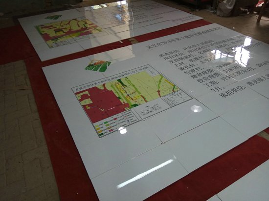桥涵烤瓷标志牌保护区瓷砖牌子厂家农田保护区瓷砖  农田保护区瓷砖牌子