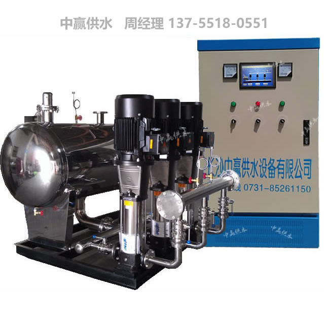 西双版纳智慧型无负压稳流给水设备节能环保一体化  无负压供水设备  变频恒压给水系统  箱式泵站