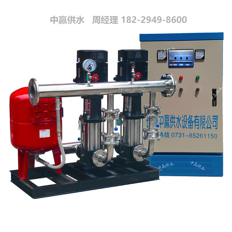新余二次供水设备自动改变水泵转速