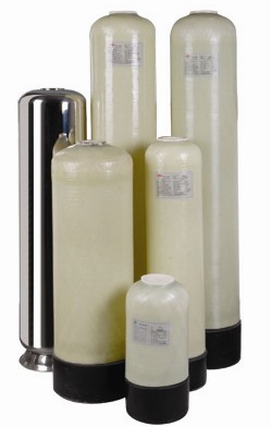 玻璃钢罐预处理活性炭多介质过滤器树脂软化器  玻璃钢桶
