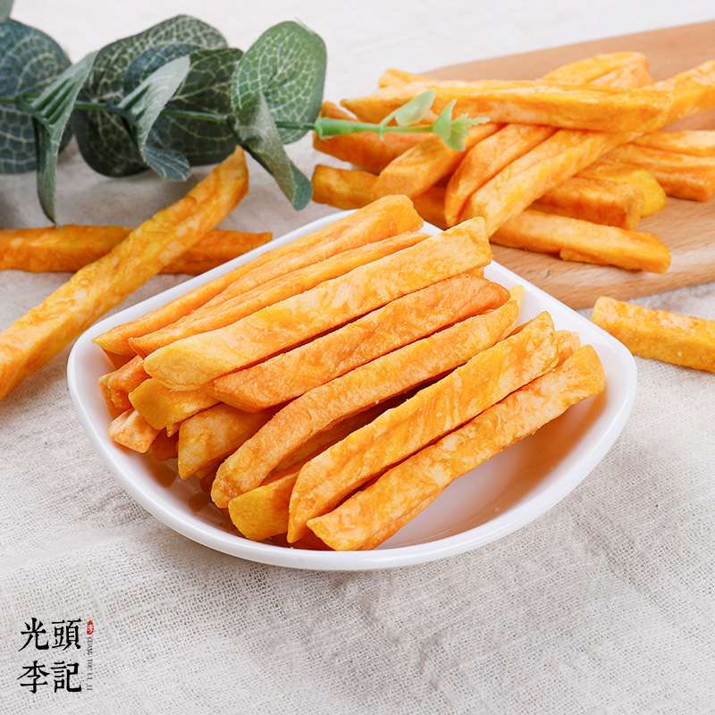 红薯脆果蔬脆片厂家直供直播带货电商一件代发代加工  果蔬干