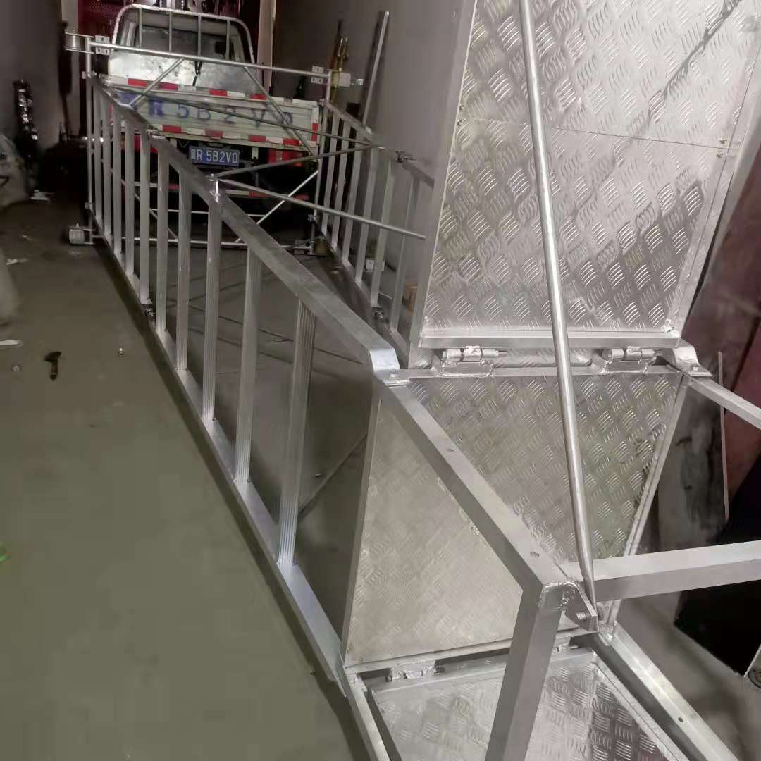 铝合金单边梯车绝缘梯车 铁路专用滑车 电力施工检修梯车  铝合金梯车