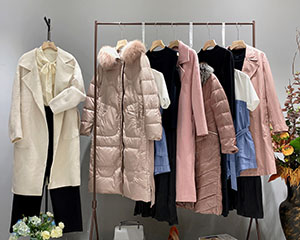 恩瑞妮2021冬专柜品牌撤柜折扣女装实体直播一手货源  直播货源  品牌折扣女装