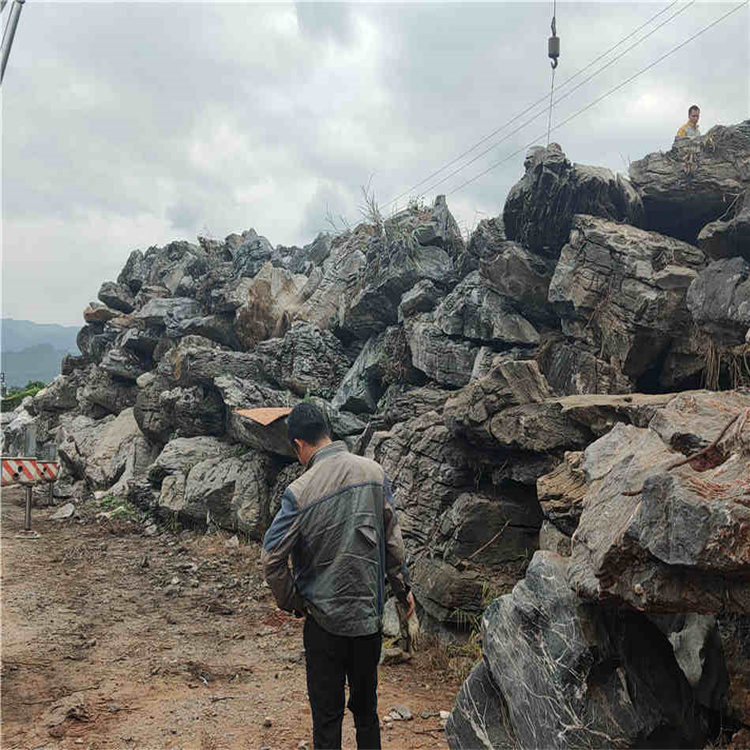 大英石园林假山造景 大英石产地英德石 批发大英石价格