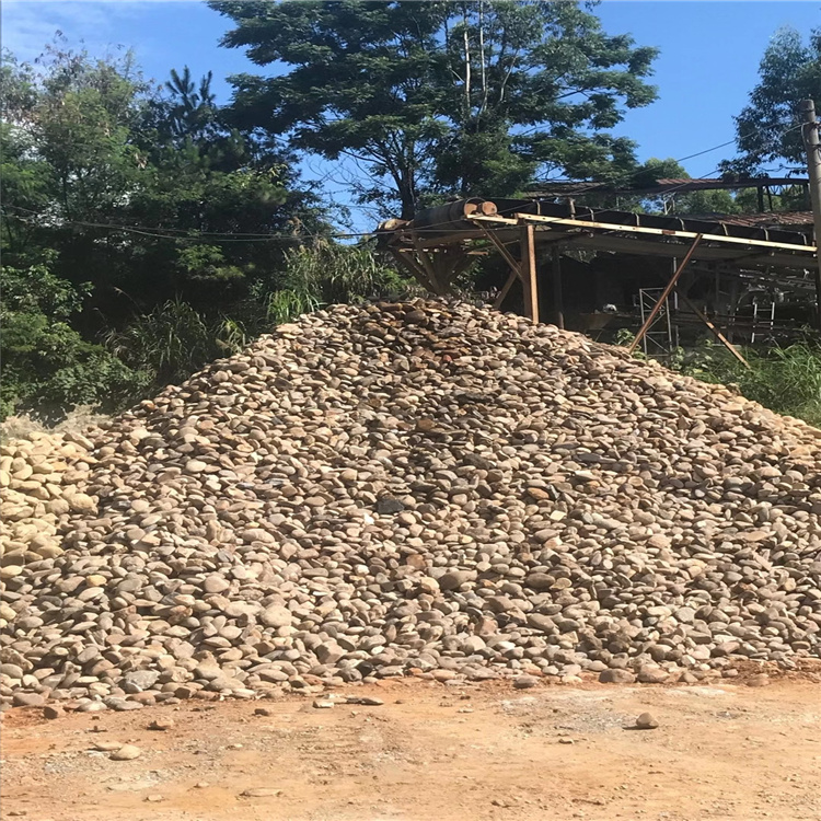 建筑工程鹅卵石 厂家批发杂色卵石 污水处理变压器鹅卵石