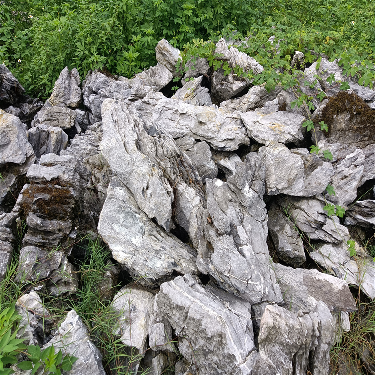 英石假山石峰石 广东英石产地批发 公园假山庭院搭建假山