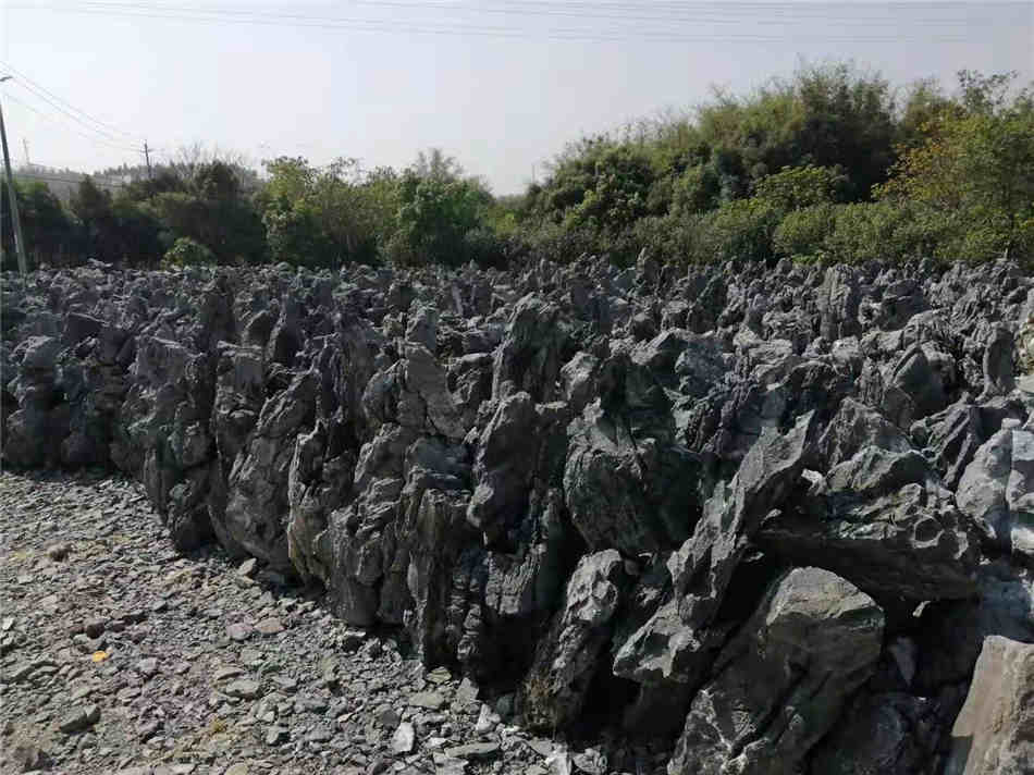 英德石条石假山石 山石峰石批发价格 园林峰石英石厂家