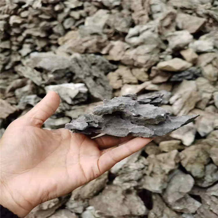青龙石假山瀑布 广东青龙石英石产地 批发小英德石青龙石