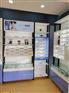 最新工艺专业眼镜店装修，展柜定制厂家