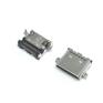 24P斜口type-c 双排沉板0.8  DIP四脚