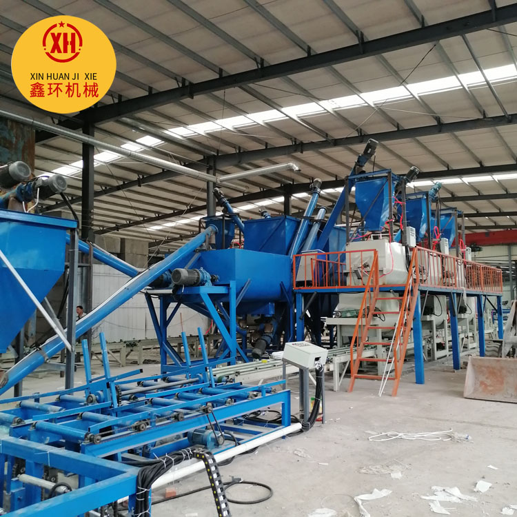 岩棉水泥砂浆复合板生产设备、fs保温一体板设备 保温建筑模板设备 外墙免拆模板设备 外模板成型机设备