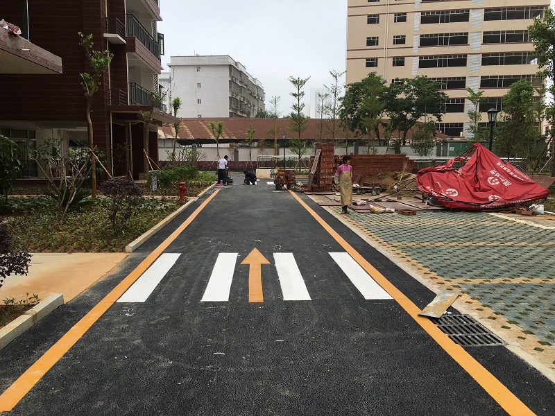 南宁小区道路标志标线&nbsp;&nbsp;小区标志标线