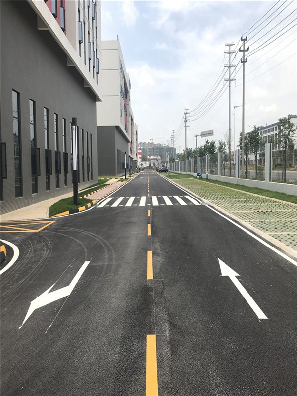 北海厂区热熔划线  北海厂区划线