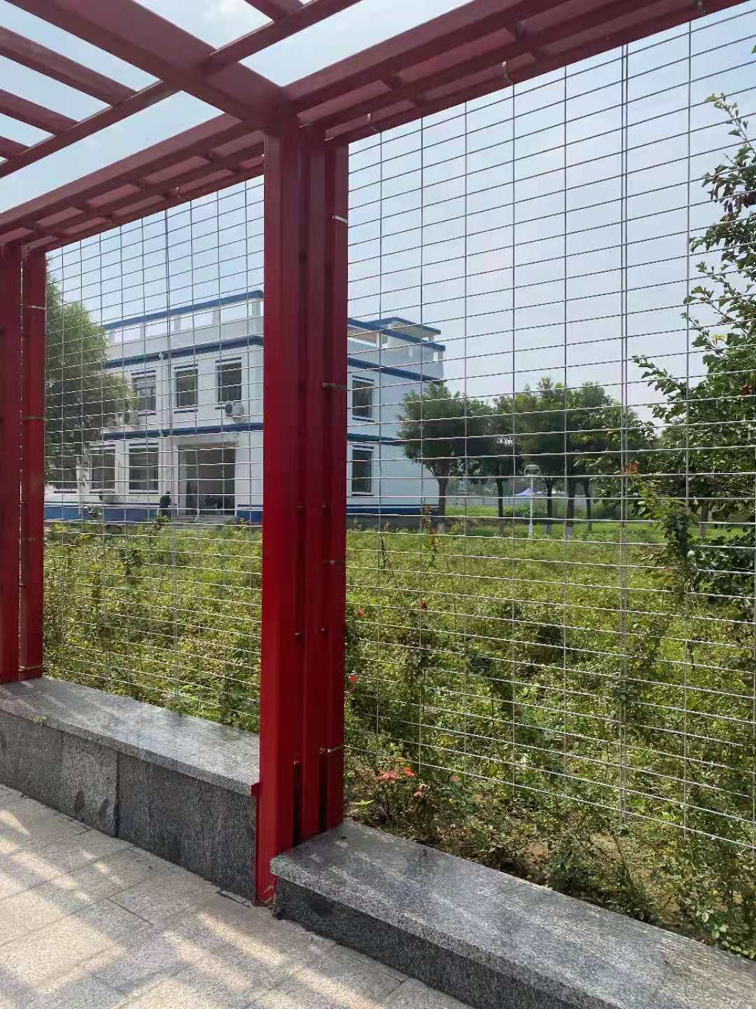 河津市公园网球场围网 体育场围网 操场护栏网防攀爬