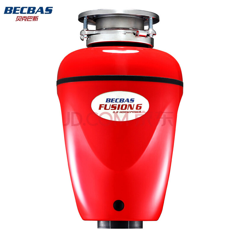 贝克巴斯F6水槽食物垃圾处理器  厨房垃圾处理器  厨房垃圾粉碎机