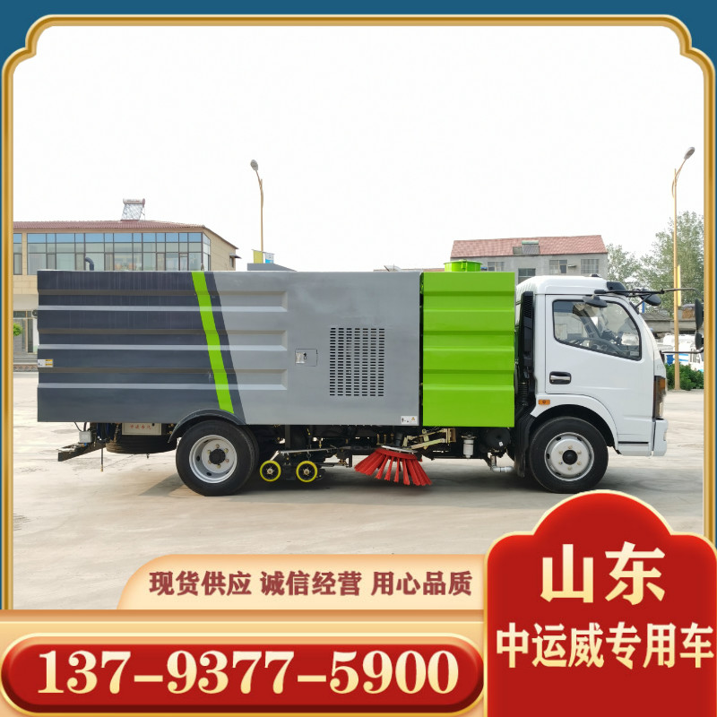 道路清扫车 东风国六多功能扫路车 5吨大型扫路车  东风扫路车