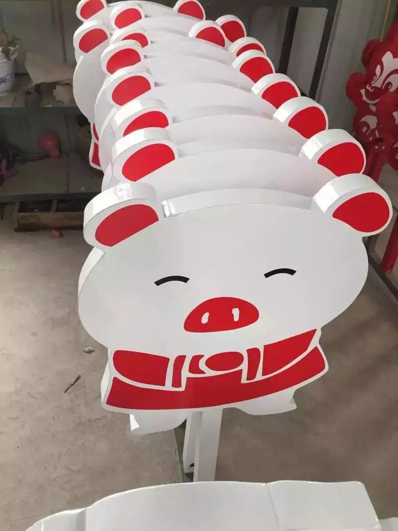 异型花草牌标牌加工