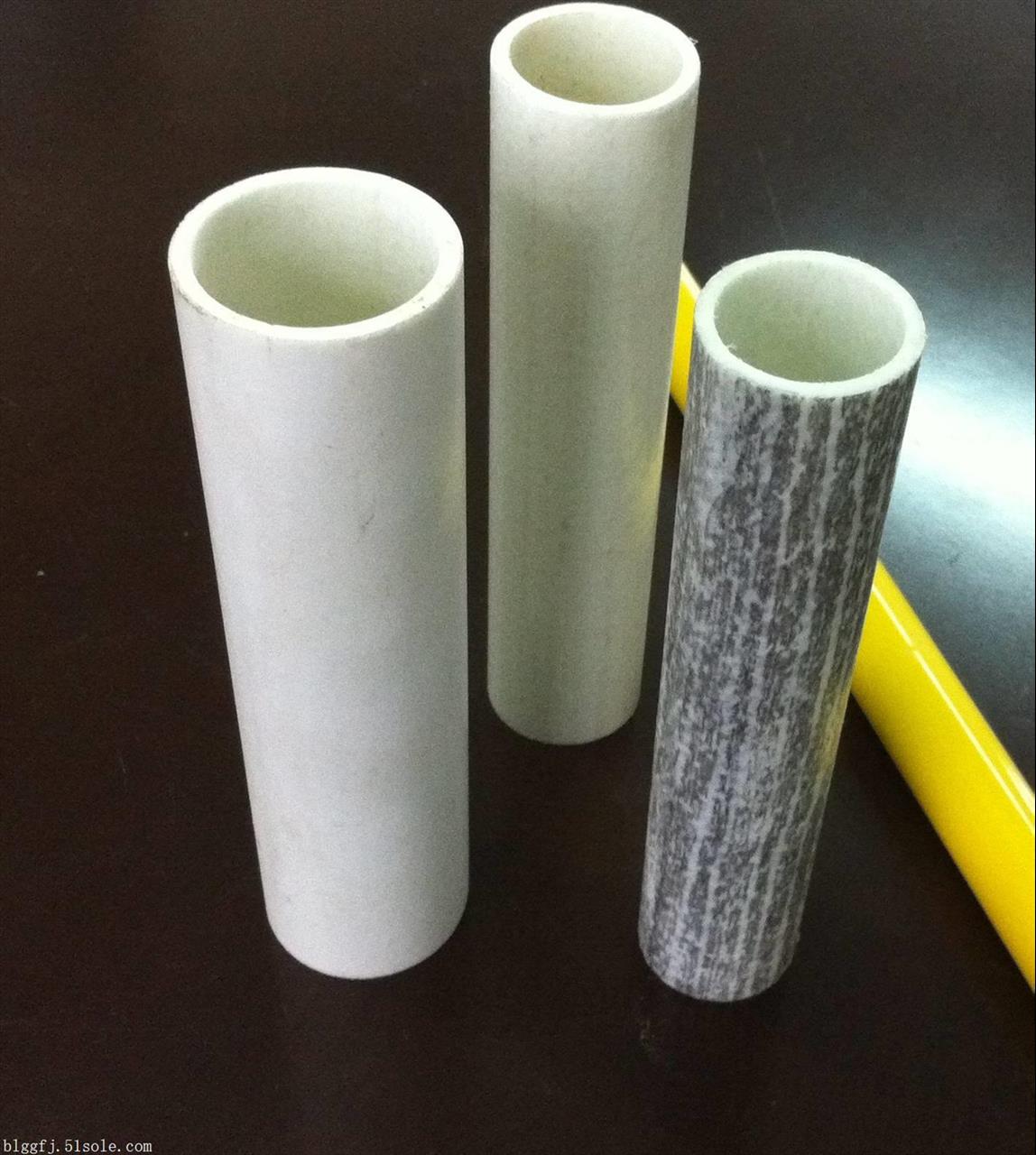 新型环保制品耐腐蚀高强度圆形玻纤管44*38  玻璃钢