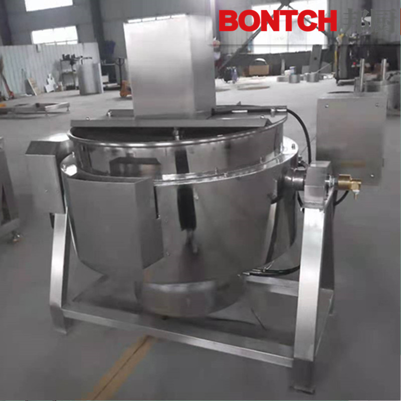 批量生产加工夹层锅 中央厨房熬粥锅煮汤锅 夹层锅定制