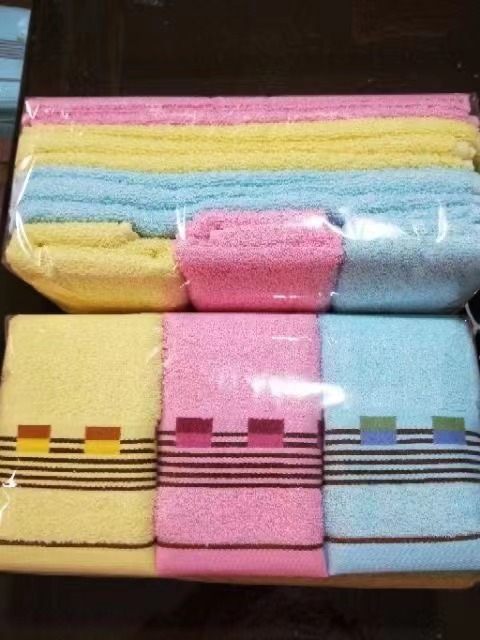 10元3条尾货毛巾货源 库存处理毛巾 简汐地摊毛巾批发  10元3条毛巾  尾货库存毛巾