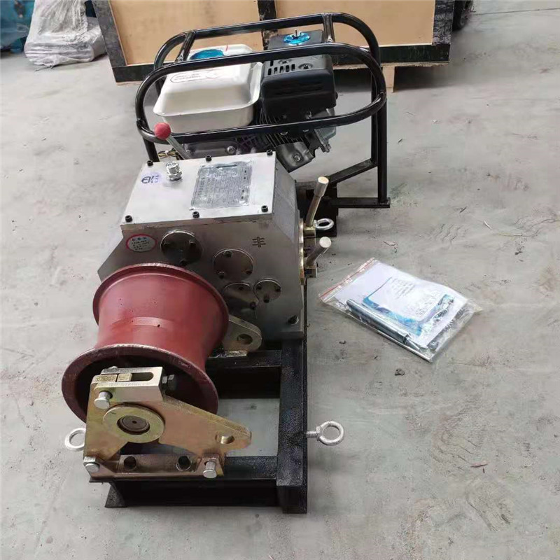包邮3吨柴油轴风冷机动绞磨 汽油快速电缆绞磨价格