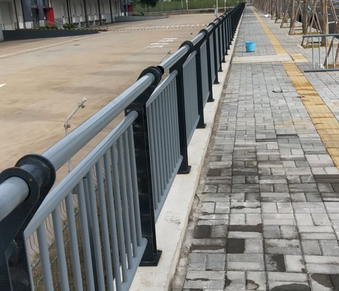 景观河道市政隔离栏 市政防护栏杆 惠州不锈钢围栏