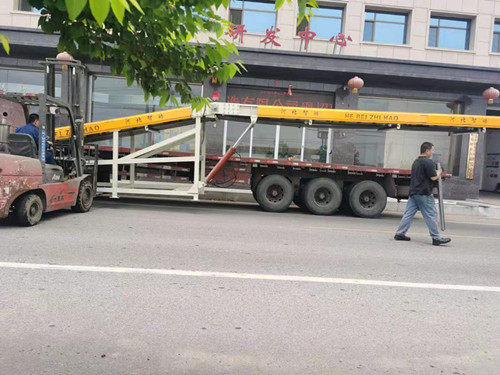 全自动卸车机可升降 可升降卸车机 升降皮带输送机