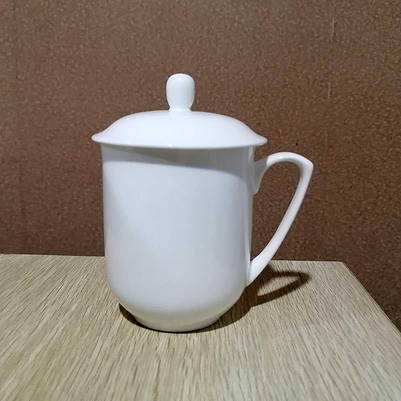 节日礼品馈赠茶杯景德镇陶瓷茶杯定做商务活动杯  办公会议茶杯