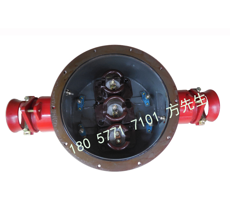 矿用隔爆型高压电缆接线盒BHG2-400/6-2G  6KV防爆接线盒  2通高压电缆接线盒