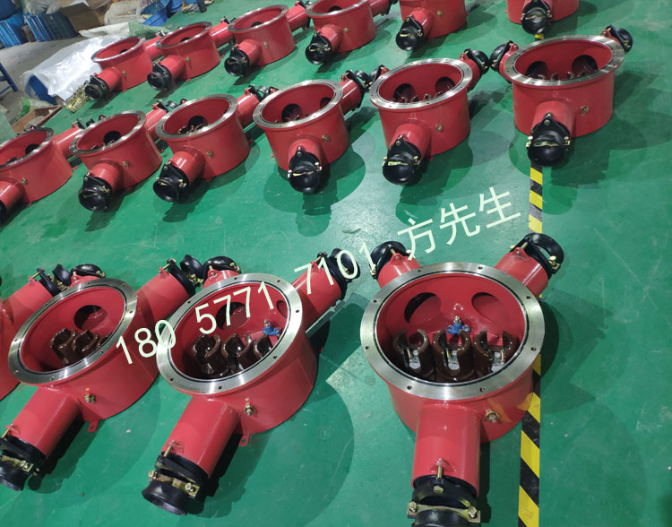 BHG2-400/6-3G矿用隔爆型高压电缆接线盒  400A高压接线盒  6KV防爆接线盒  3通高压防爆接线盒