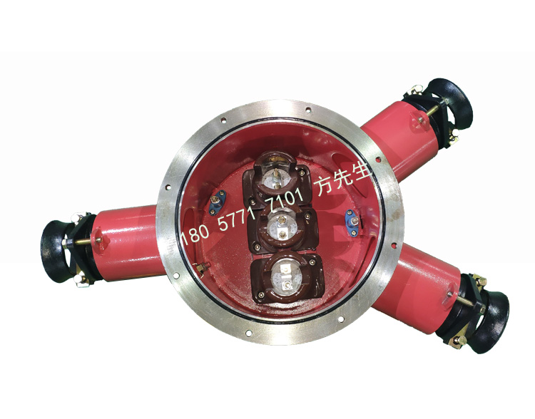 BHG2-400/6-3G矿用隔爆型高压电缆接线盒  400A高压接线盒  6KV防爆接线盒  3通高压防爆接线盒