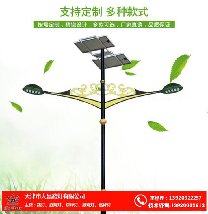 天津路灯厂家太阳能路灯厂家直销  天津照明