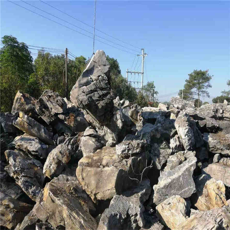 大英石原石假山石 景观英石批发基地 大英德石风景假山